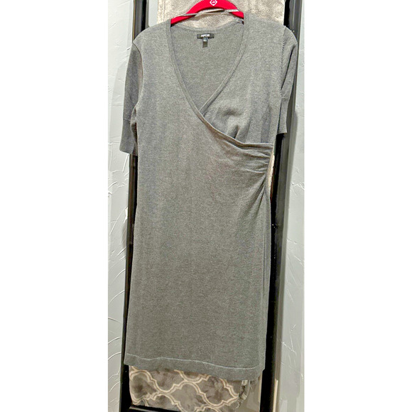 APT.9 Size Small Grey Dress - Picture 1 of 8